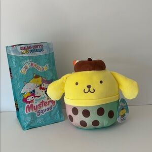 Squishmallows Hello Kitty Pompompurin Mystery Squad Bag